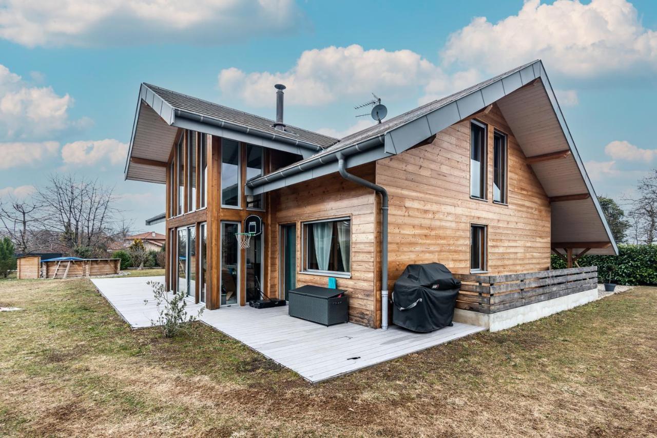 Villa Tout Confort - Piscine - Montagnes - Lac - Parking Armoy Bagian luar foto