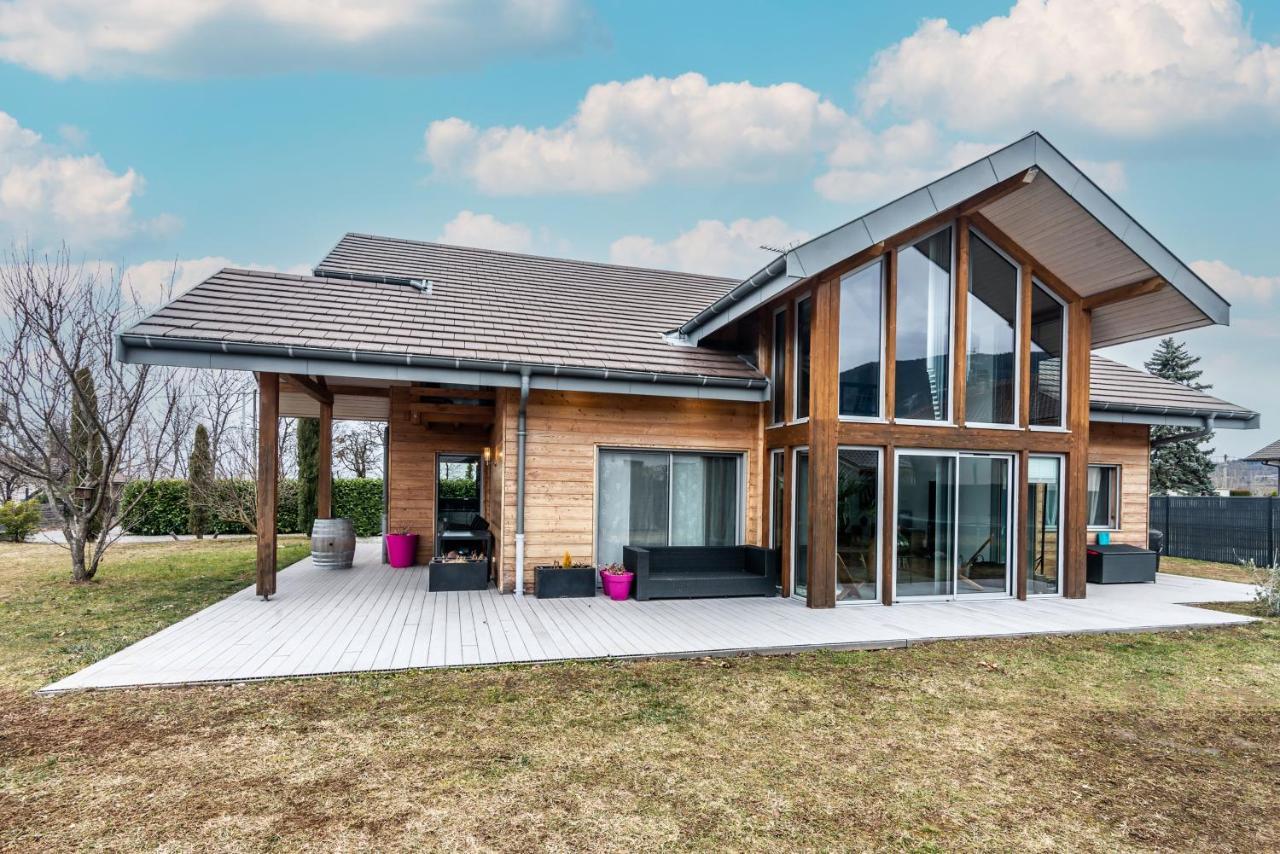 Villa Tout Confort - Piscine - Montagnes - Lac - Parking Armoy Bagian luar foto